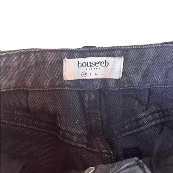 House Of CB Tate Carbon Vintage Fit Antique Wash Jeans Button Fly Size XS/23 - Picture 3 of 7